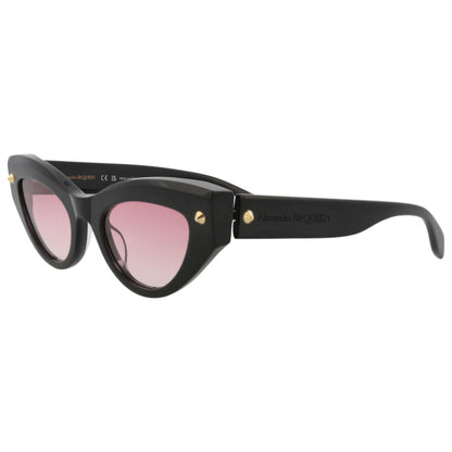 Front view of Alexander McQueen Fashion Women's Sunglasses AM0407S-30014338-005