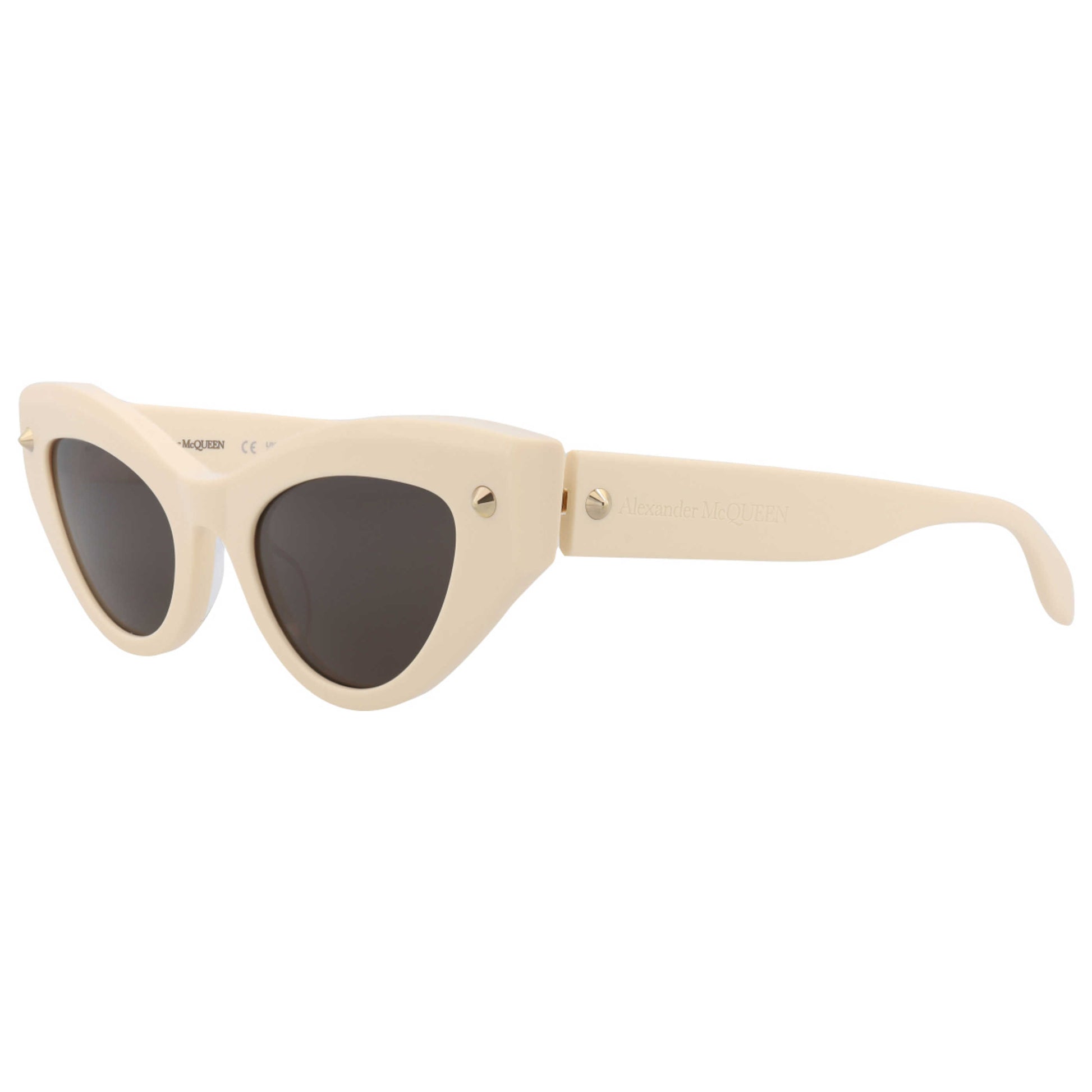 Front view of Alexander McQueen Fashion Women's Sunglasses AM0407S-30014338003