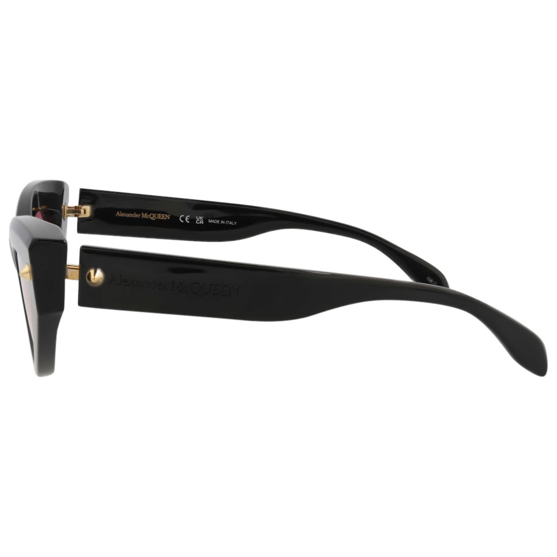Alexander McQueen Fashion Women's Sunglasses AM0407S-30014338005 - Image #3