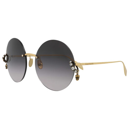 Front view of Alexander McQueen Special Edition Women's Sunglasses AM0418S-30014346-001