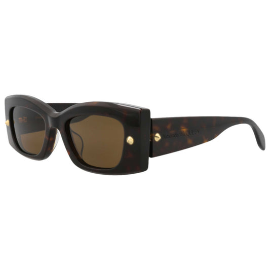 Front view of Alexander McQueen Unisex Sunglasses AM0426S-30014623-002