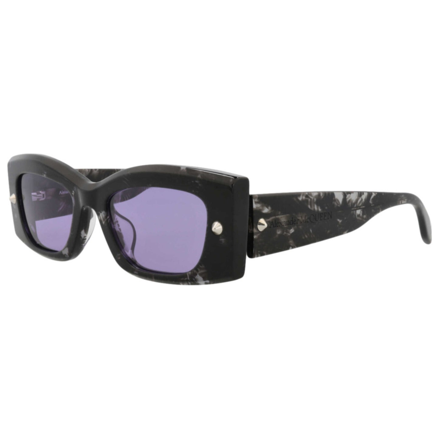 Front view of Alexander McQueen Unisex Sunglasses AM0426S-30014623-003