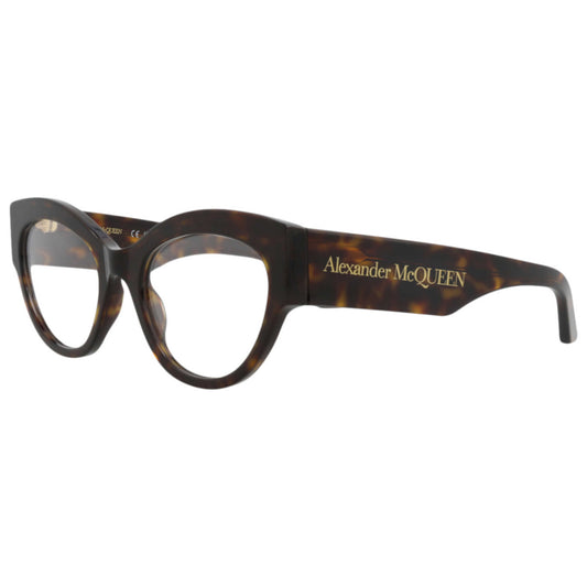 Front view of Alexander McQueen Women's Eyeglasses AM0435O-30014635-002