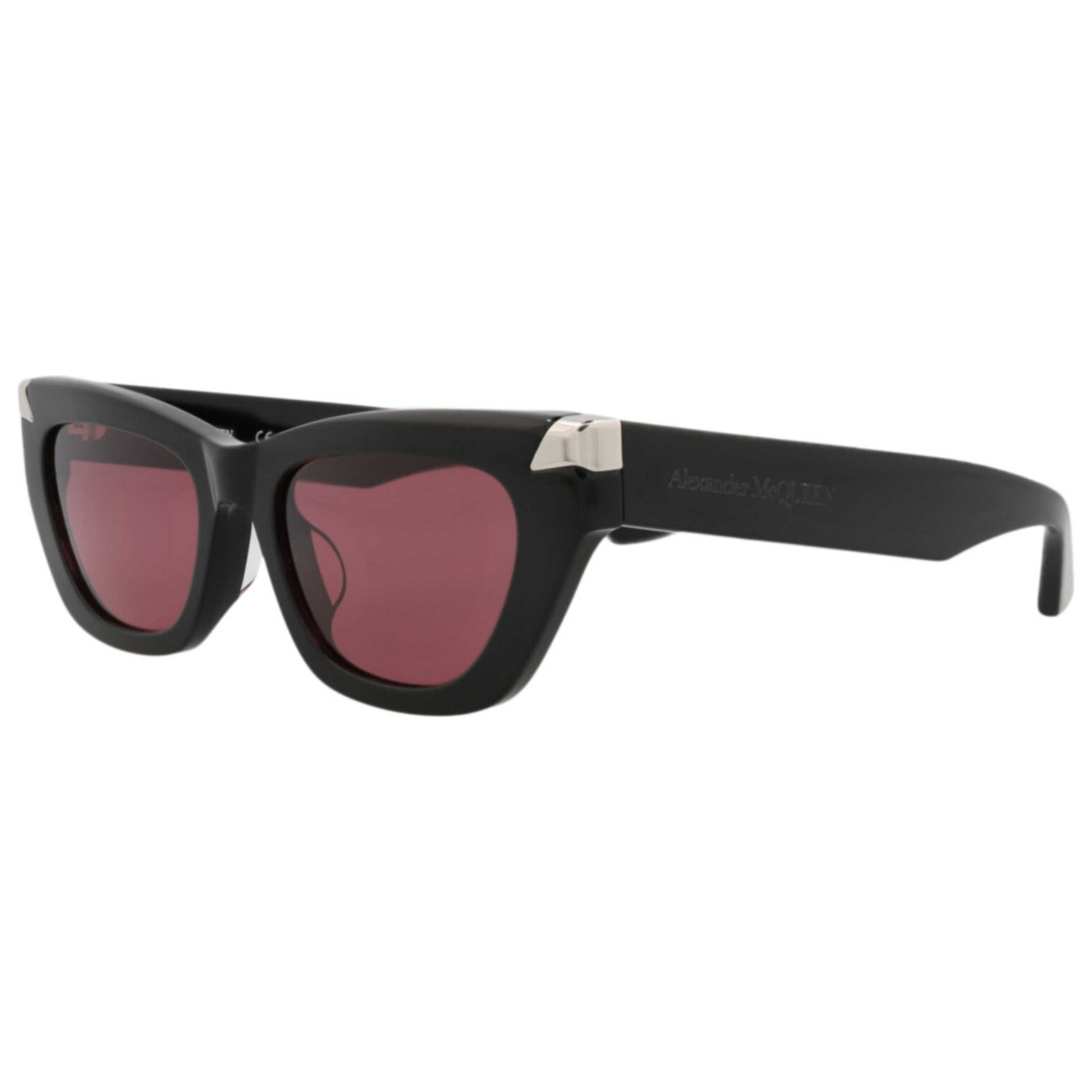 Front view of Alexander McQueen Women's Sunglasses AM0440SA-30015178-002