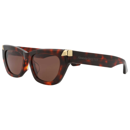 Front view of Alexander McQueen Women's Sunglasses AM0440SA-30015178-003