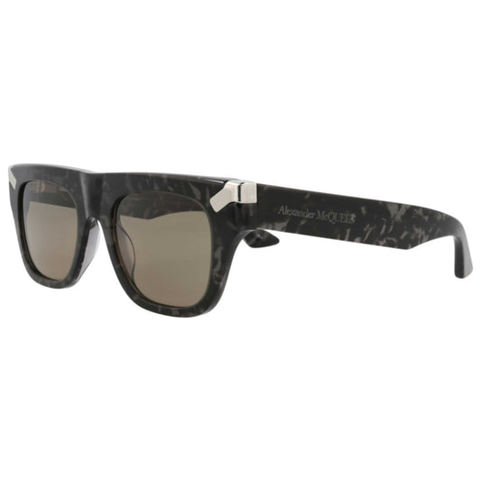 Front view of Alexander McQueen Men's Sunglasses AM0441S-30015179-003