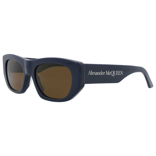 Front view of Alexander McQueen Unisex Sunglasses AM0450S-30015165-003