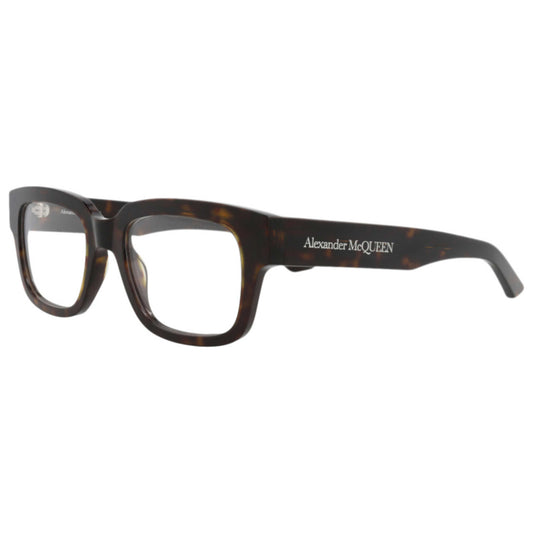 Front view of Alexander McQueen Men's Eyeglasses AM0454O-30015169-002