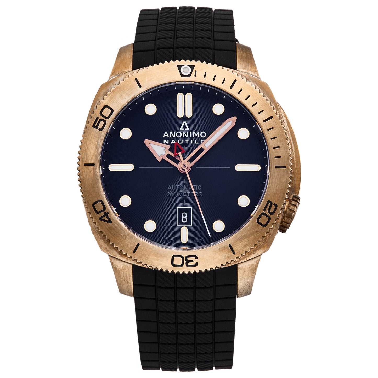 Front view of Anonimo Nautilo Men's Automatic Watch AM100104003A11