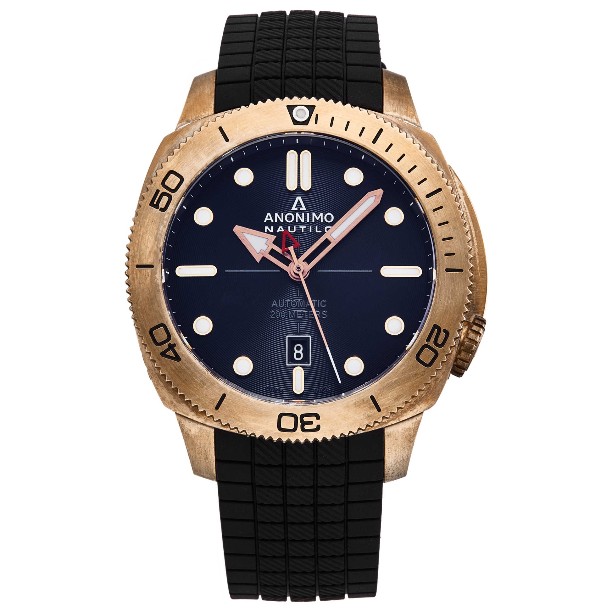 Front view of Anonimo Nautilo Men's Automatic Watch AM100104003A11