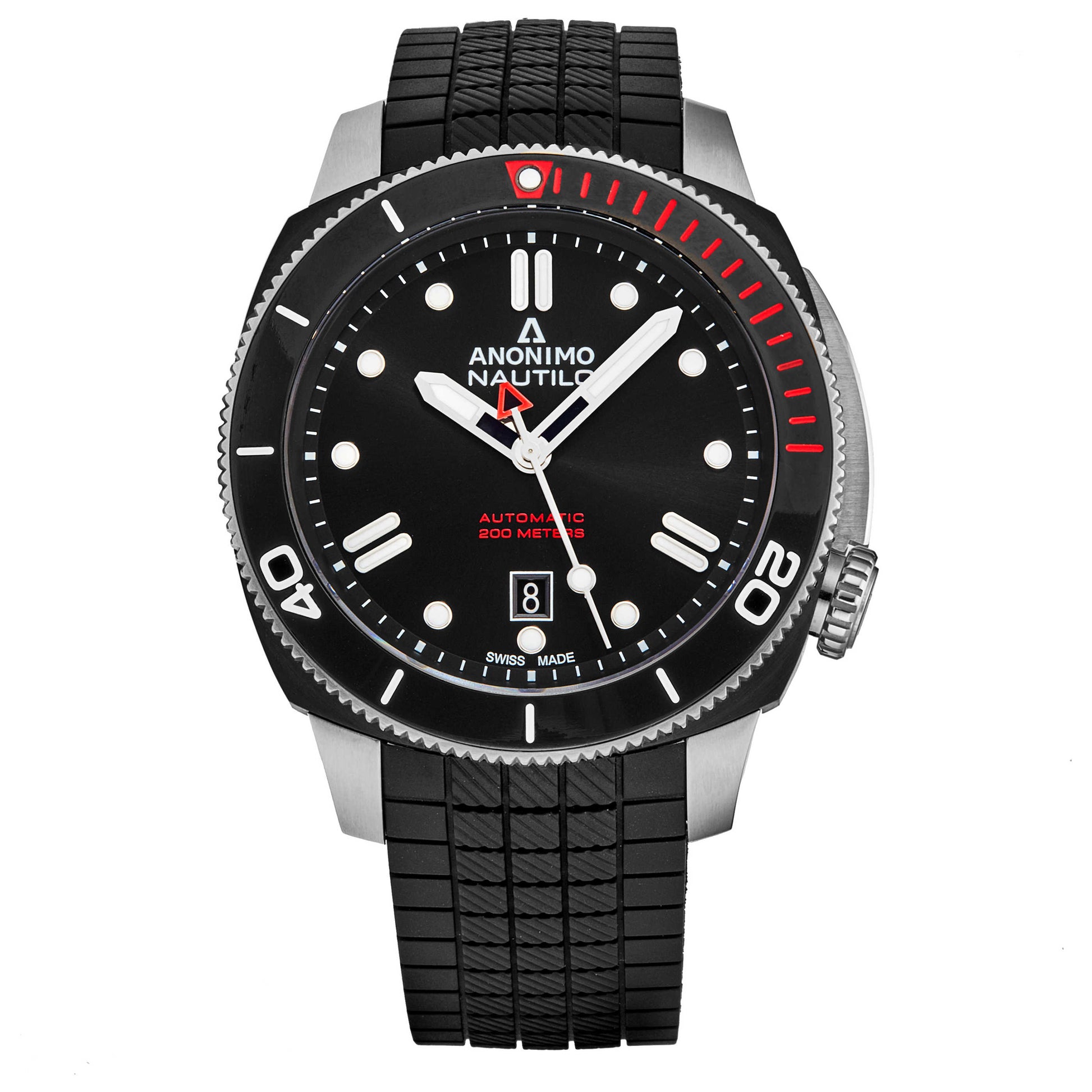 Front view of Anonimo Nautilo Men's Automatic Watch AM100201001A11