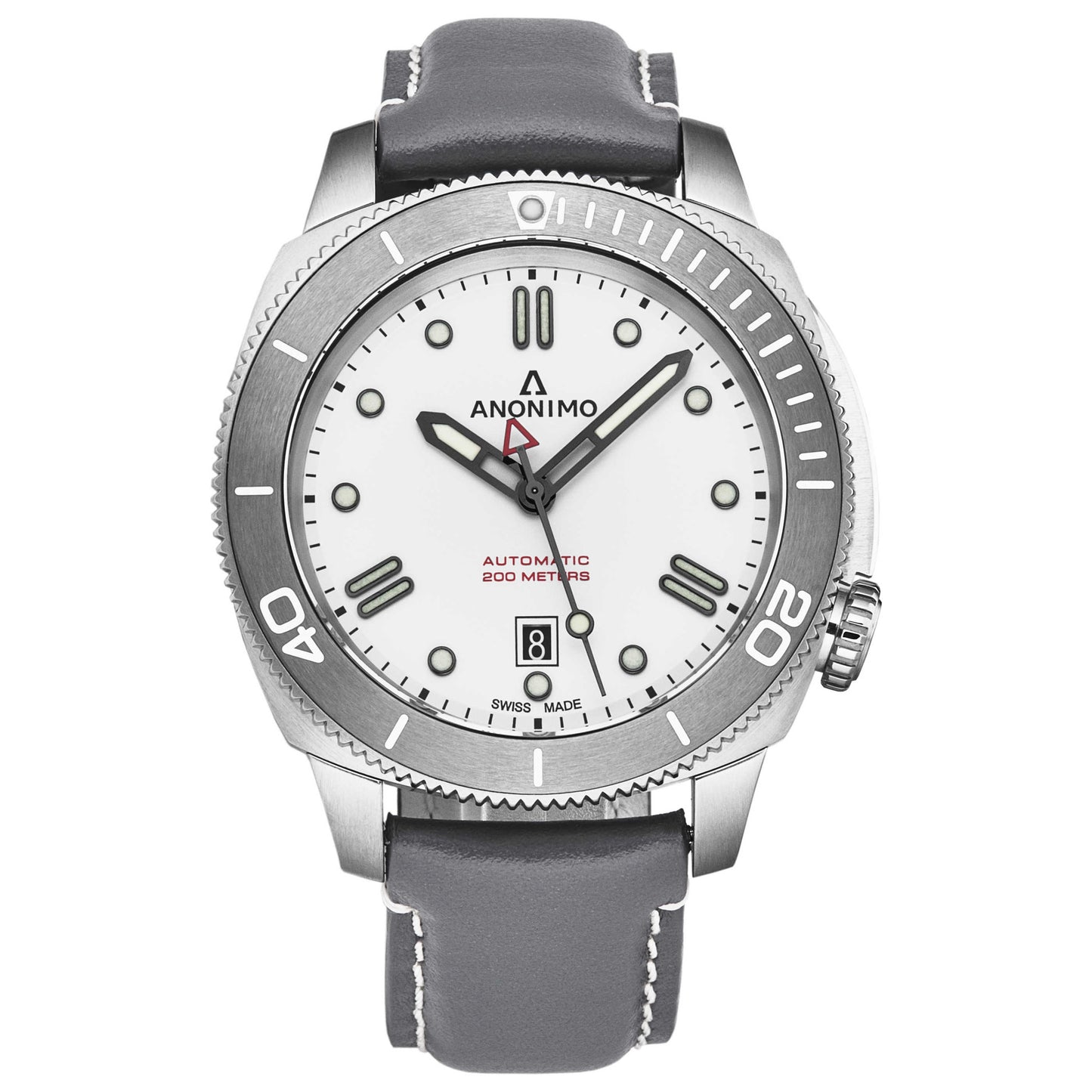 Front view of Anonimo Nautilo Men's Automatic Watch AM100204003A04G