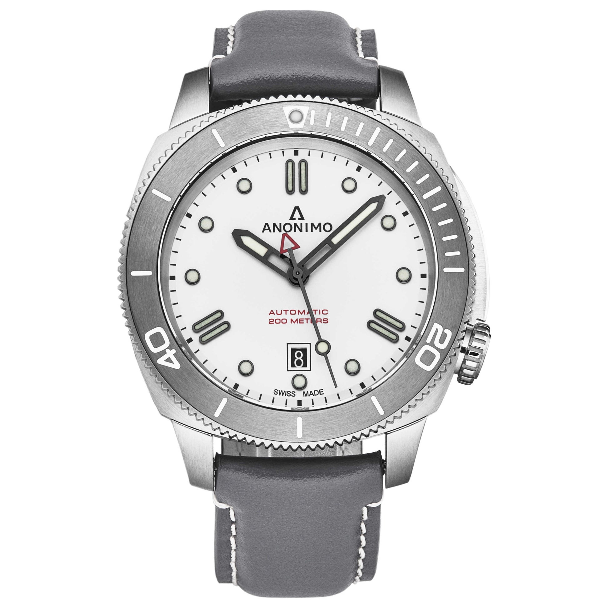Front view of Anonimo Nautilo Men's Automatic Watch AM100204003A04G