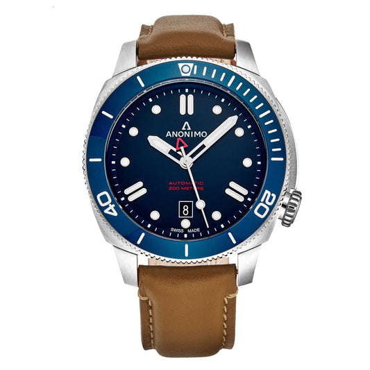 Front view of Anonimo Nautilo Men's Automatic Watch AM100206004A06