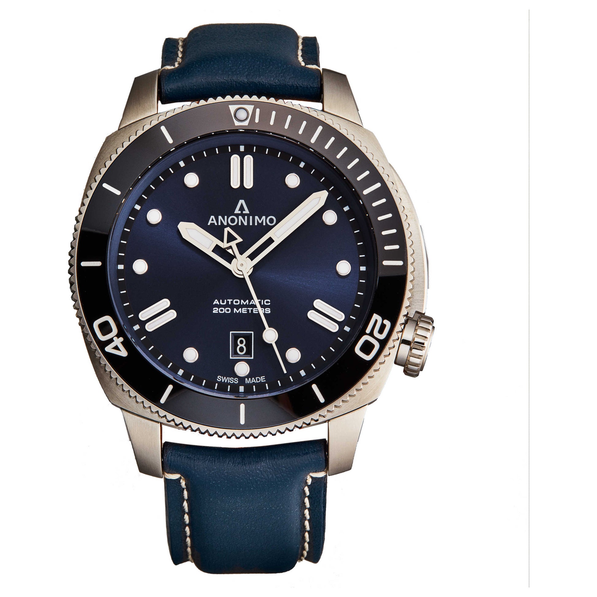 Front view of Anonimo Nautilo Men's Automatic Watch AM100209006A03