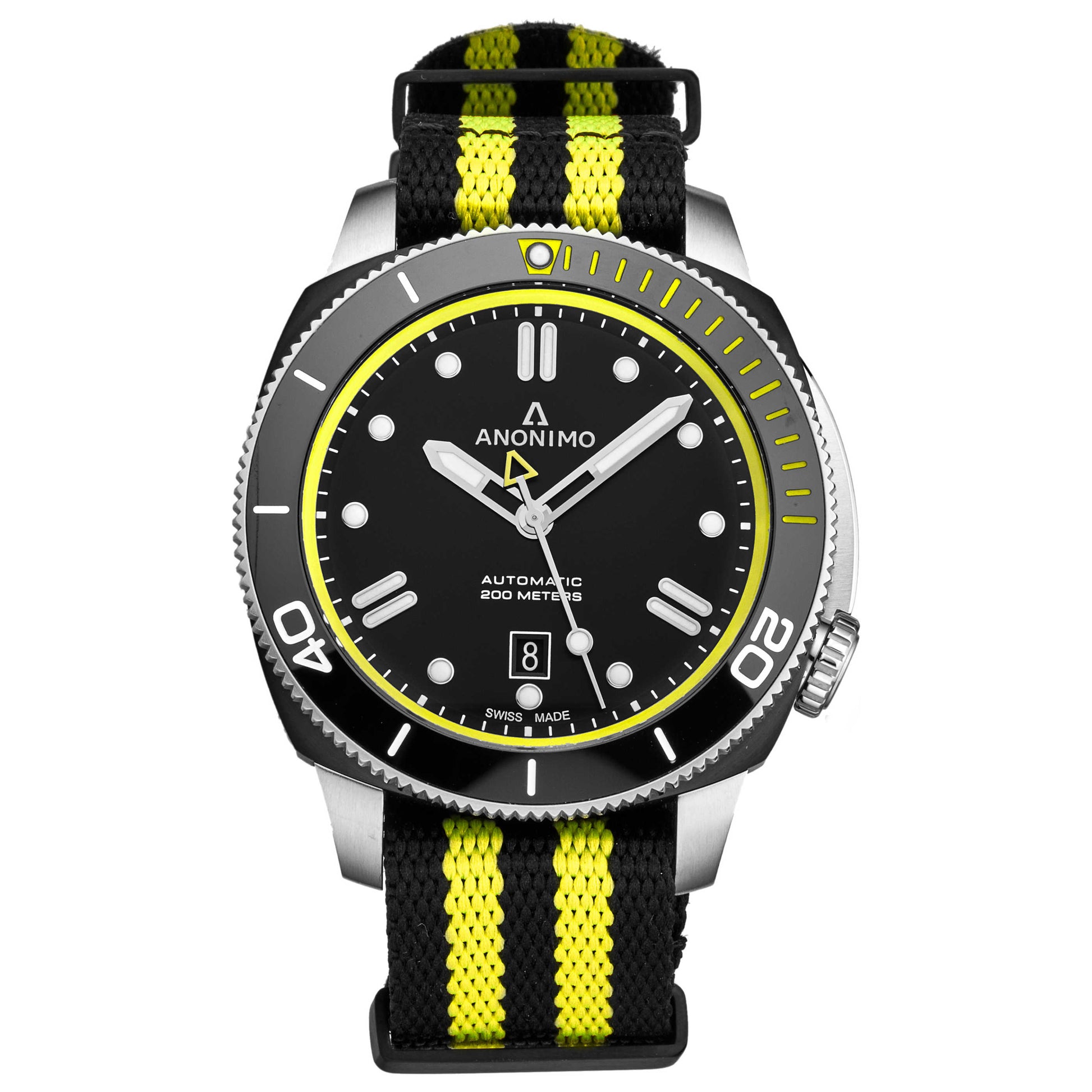 Front view of Anonimo Nautilo Men's Automatic Watch AM100210007A15