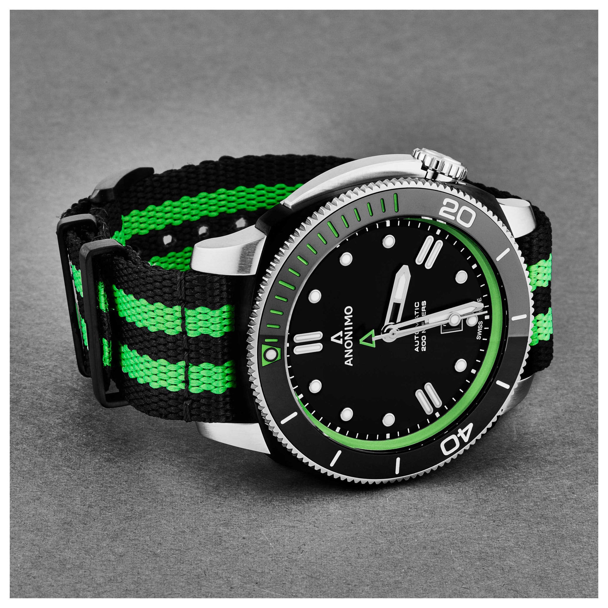 Front view of Anonimo Nautilo Men's Automatic Watch AM100211007A16