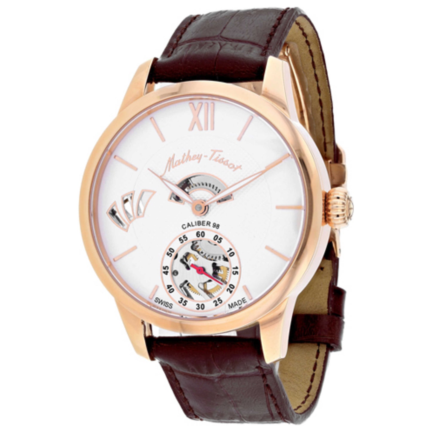 Front view of Mathey Tissot Endmond Men's Automatic Watch AM1886PZ