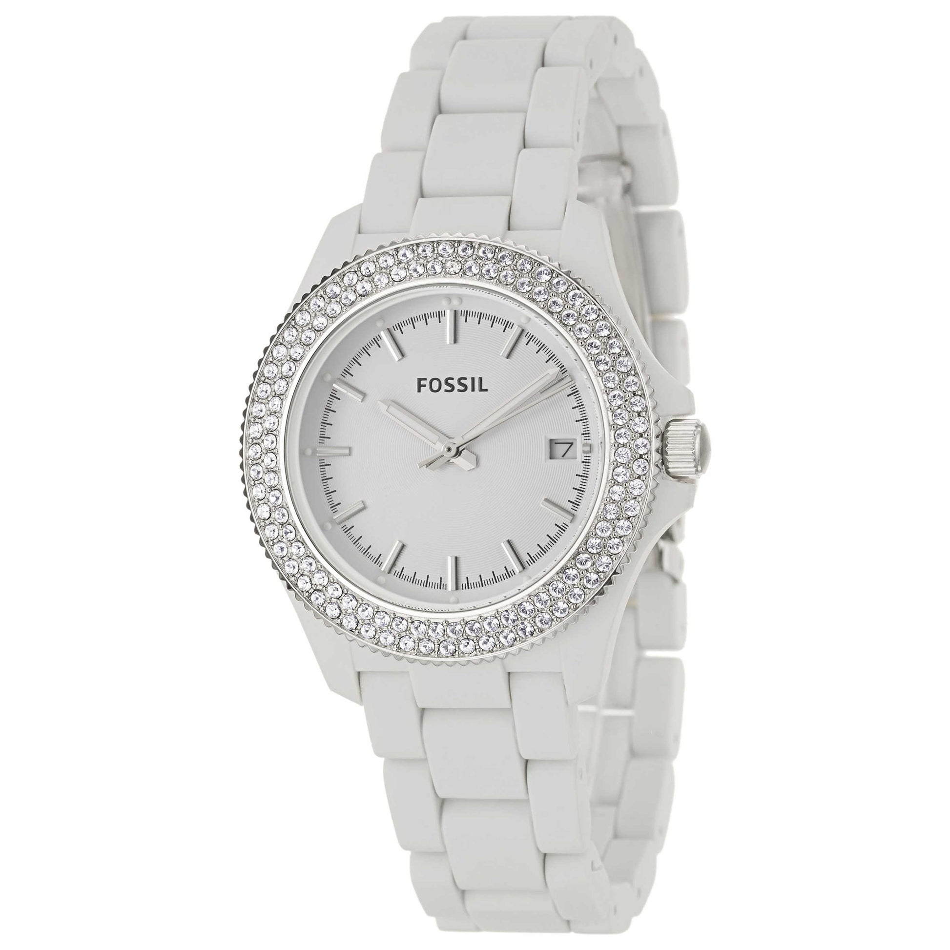 Front view of Fossil Retro Traveler Women's Japanese Quartz (Battery-Powered) Watch AM4466