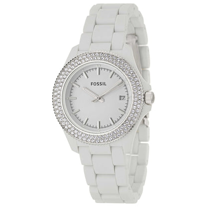 Front view of Fossil Retro Traveler Women's Japanese Quartz (Battery-Powered) Watch AM4466