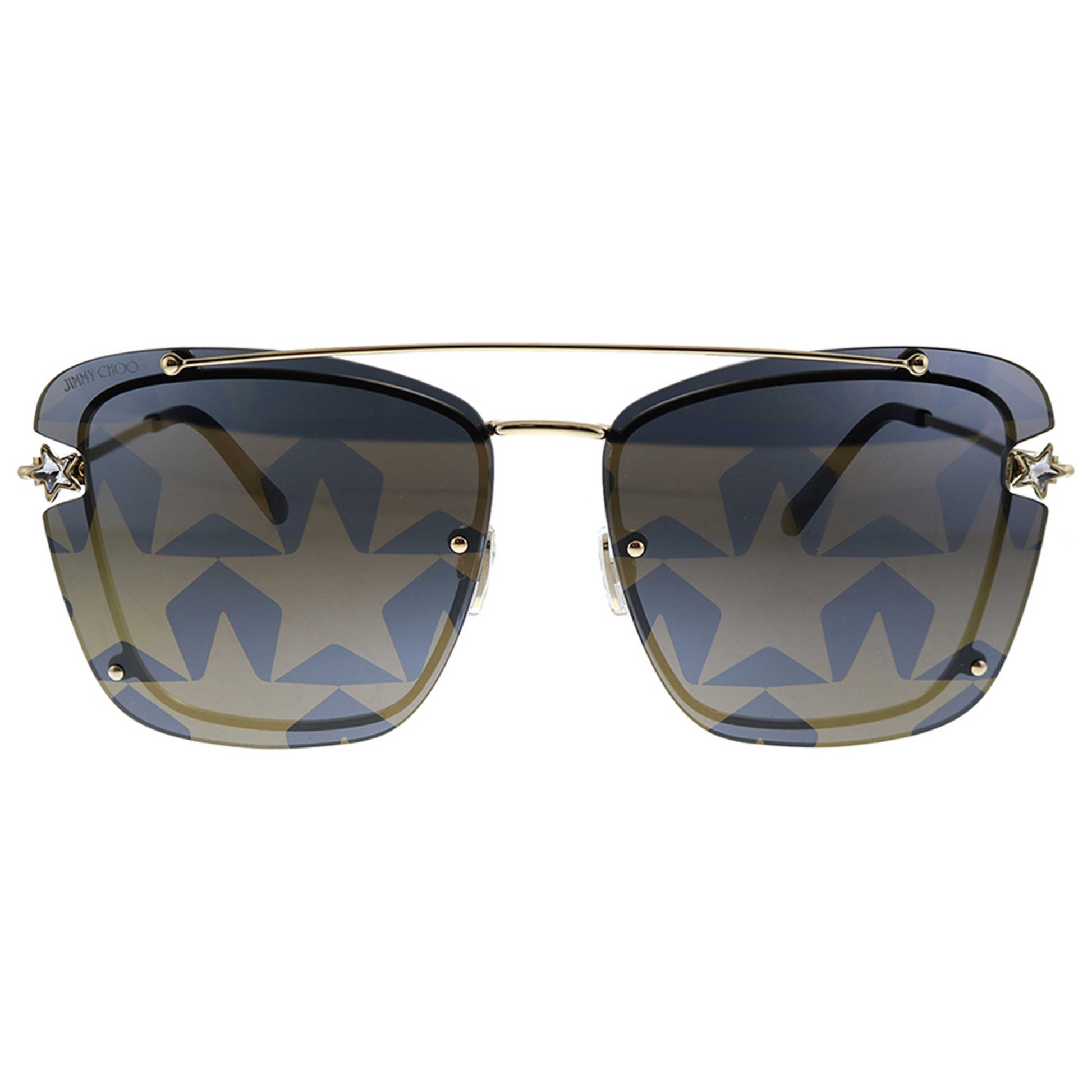 Back view of Jimmy Choo Ambra Women's Sunglasses AMBRA-S-0J5G-62-14