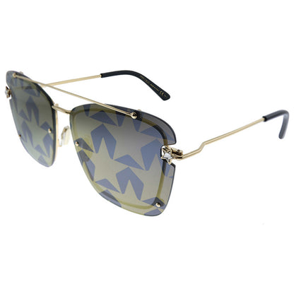 Front view of Jimmy Choo Ambra Women's Sunglasses AMBRA-S-0J5G-62-14
