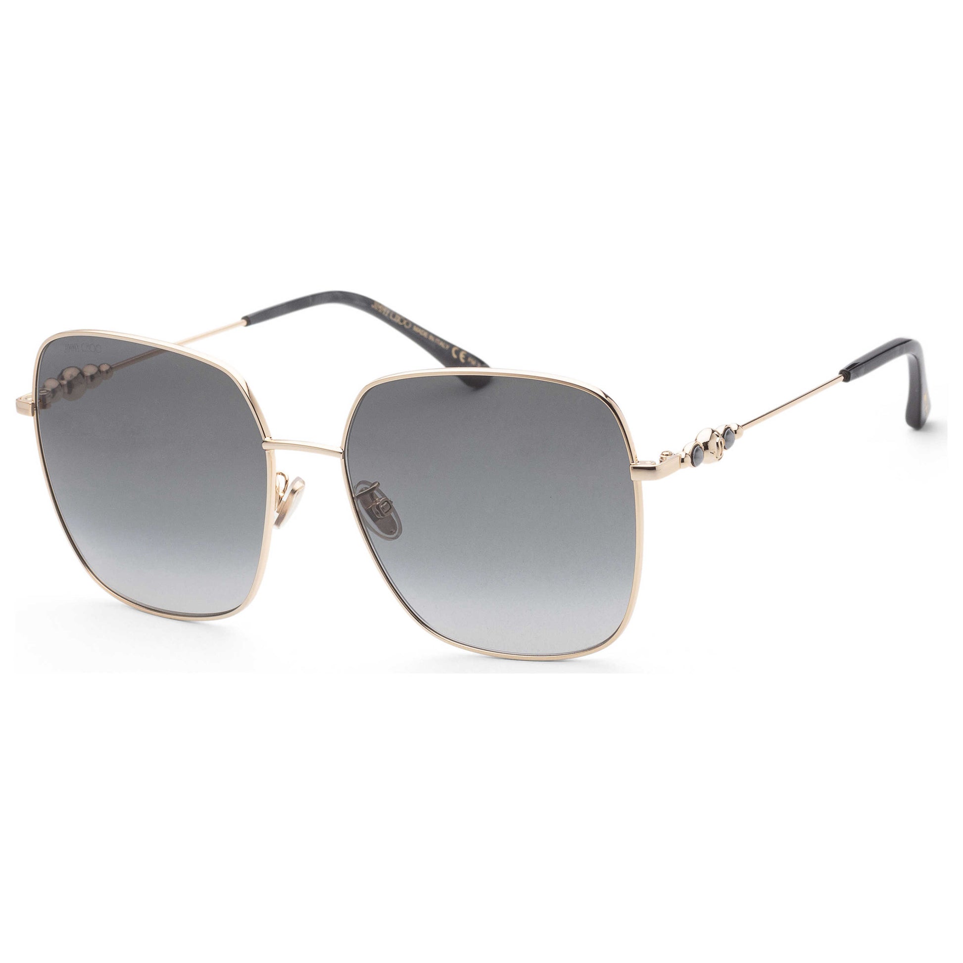 Front view of Jimmy Choo Amora Women's Sunglasses AMORAFSK-0000-9O