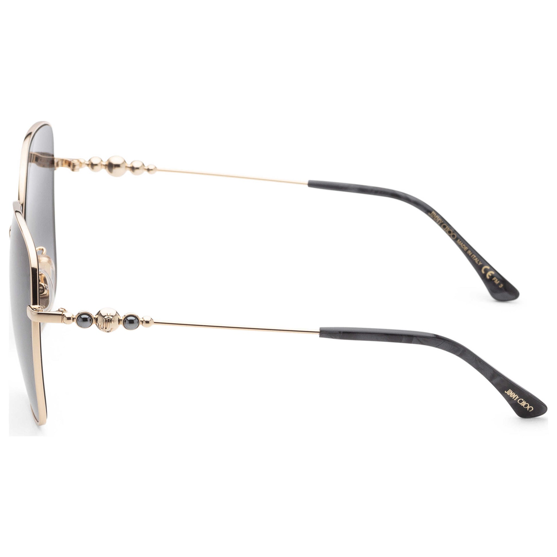 Left view of Jimmy Choo Amora Women's Sunglasses AMORAFSK-0000-9O