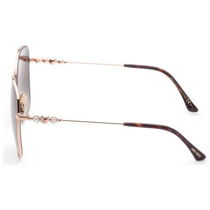 Left view of Jimmy Choo Amora Women's Sunglasses AMORAFSK-0DDB-HA