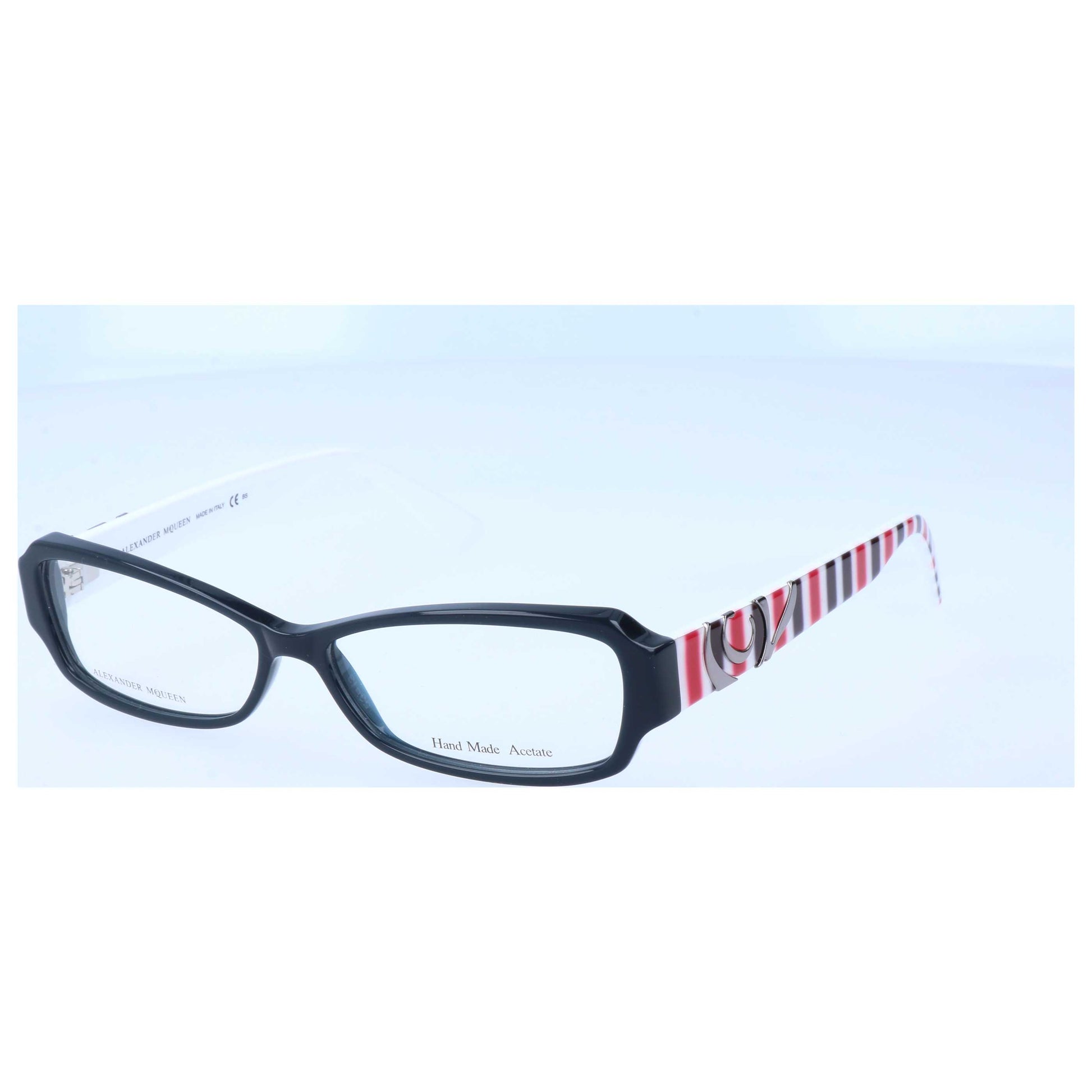 Front view of Alexander McQueen Women's Opticals AMQ-4161-R3F-53