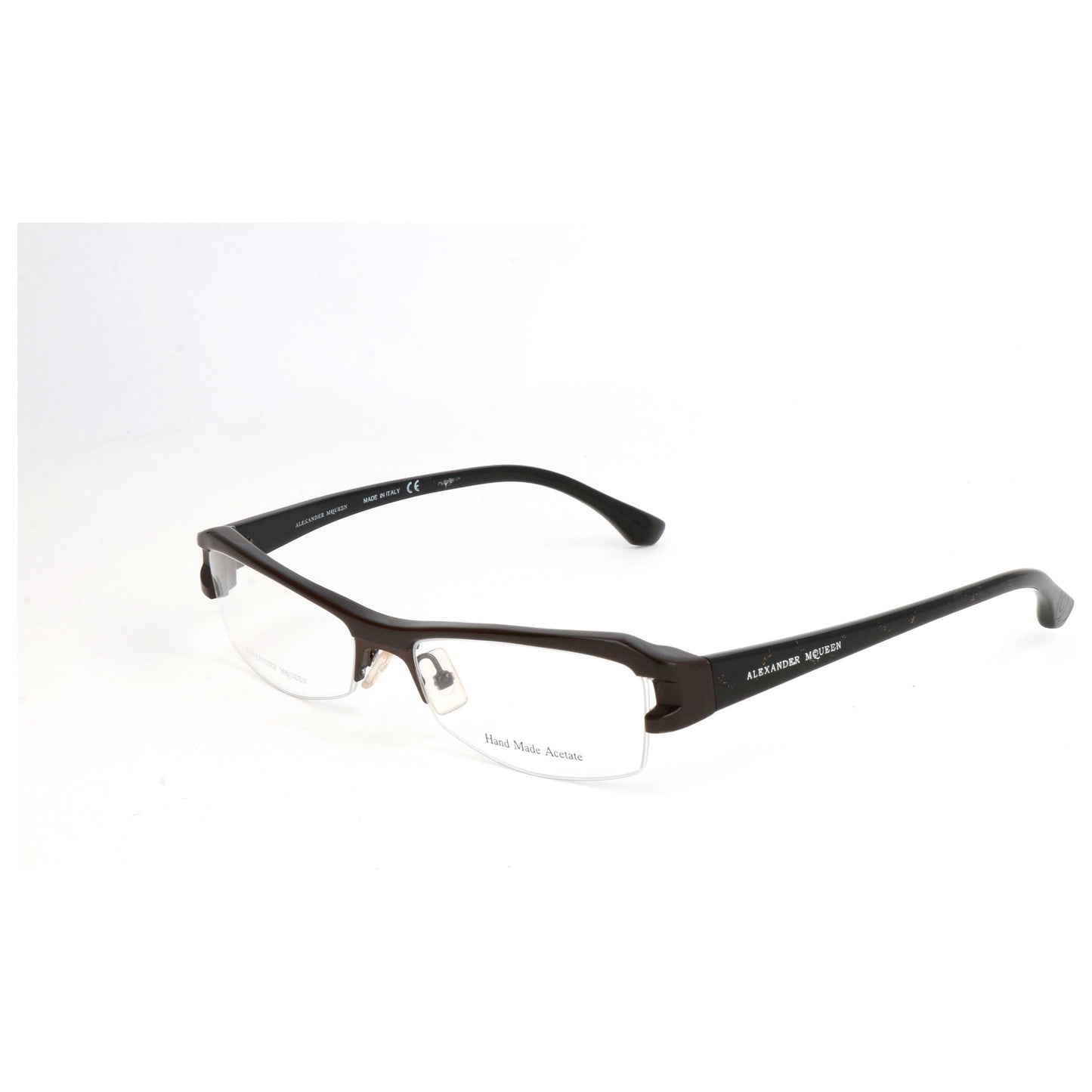 Front view of Alexander McQueen Unisex Opticals AMQ-5016J-RZG-53