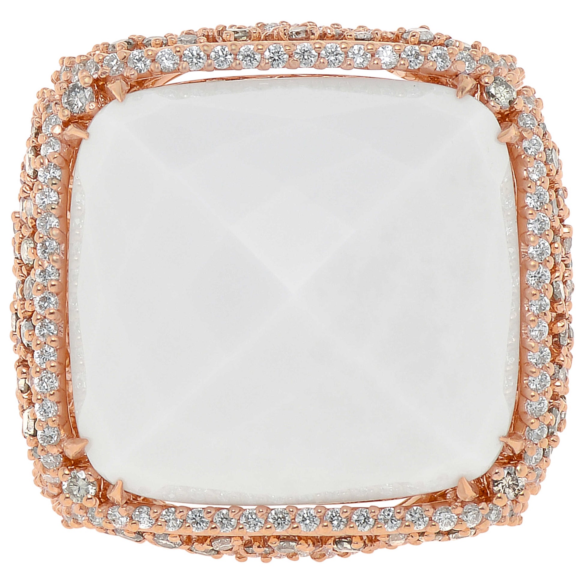 Front view of Giovanni Ferraris Elegant Women's Ring AN1612BRB-36