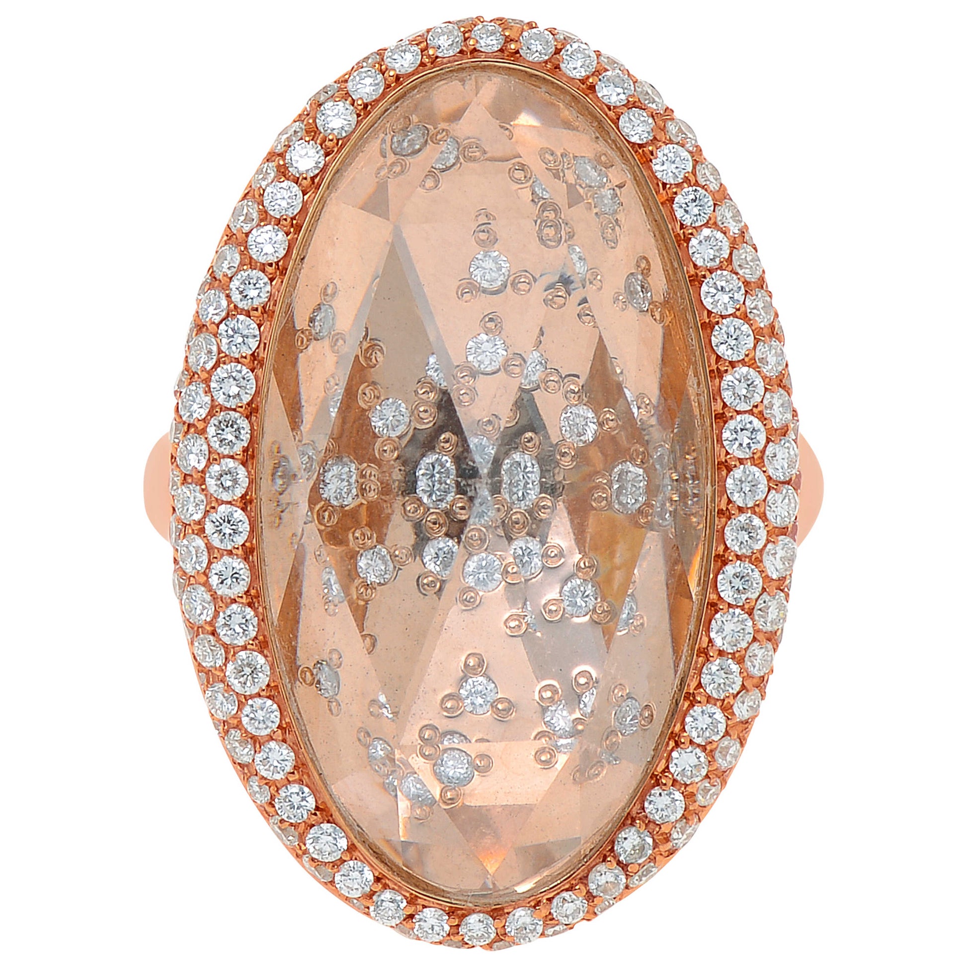 Front view of Giovanni Ferraris Elegant Women's Ring AN1637BR-63