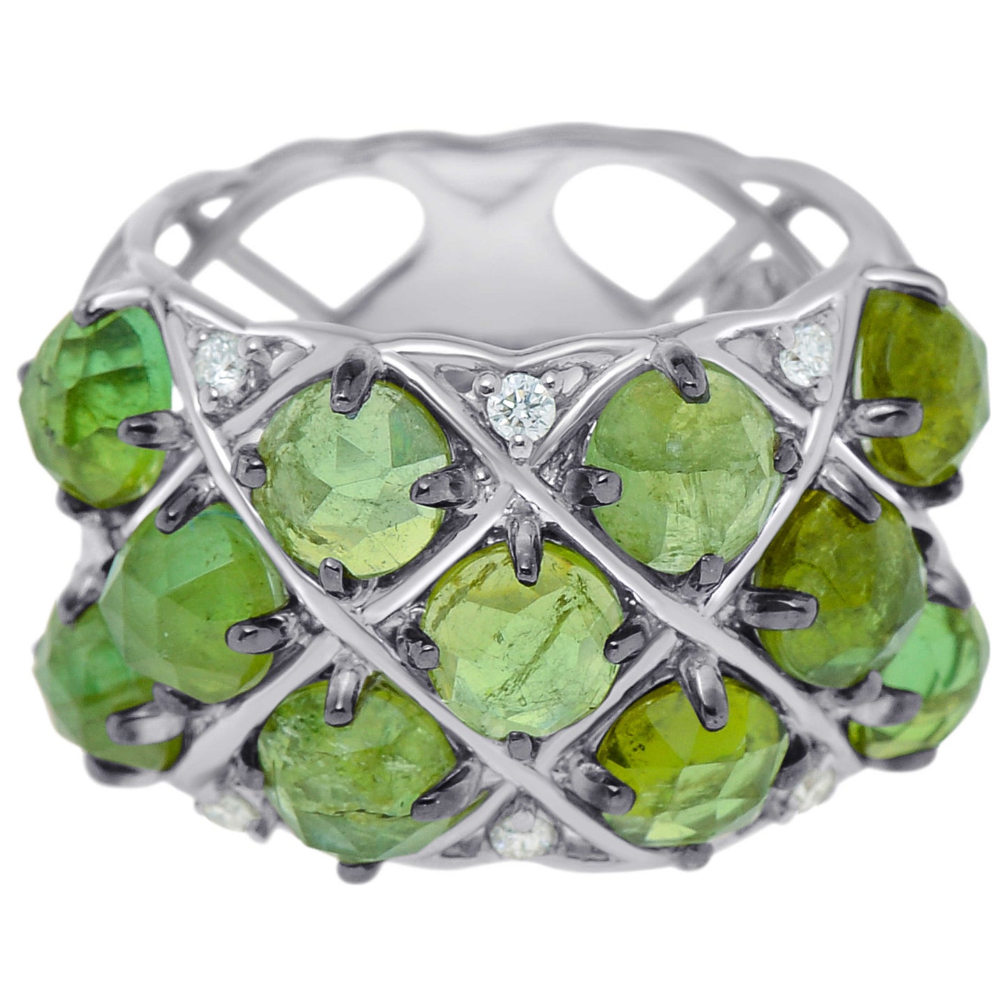 Front view of Giovanni Ferraris Elegant Women's Ring AN1796B-04