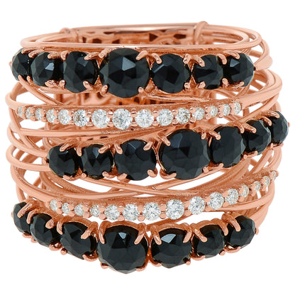 Front view of Giovanni Ferraris Elegant Women's Ring AN1850BR-158