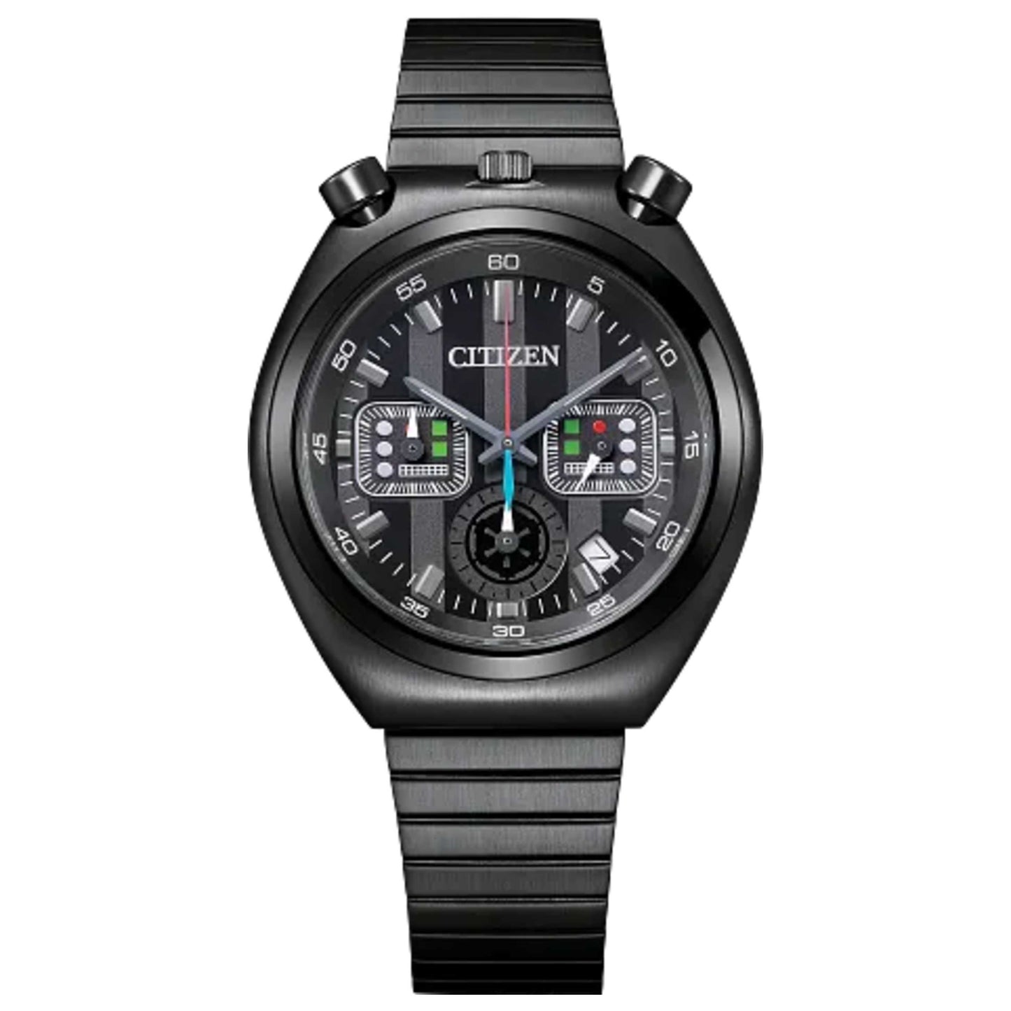 Front view of Citizen Star Wars Darth Vader Unisex Quartz Watch AN3669-52E
