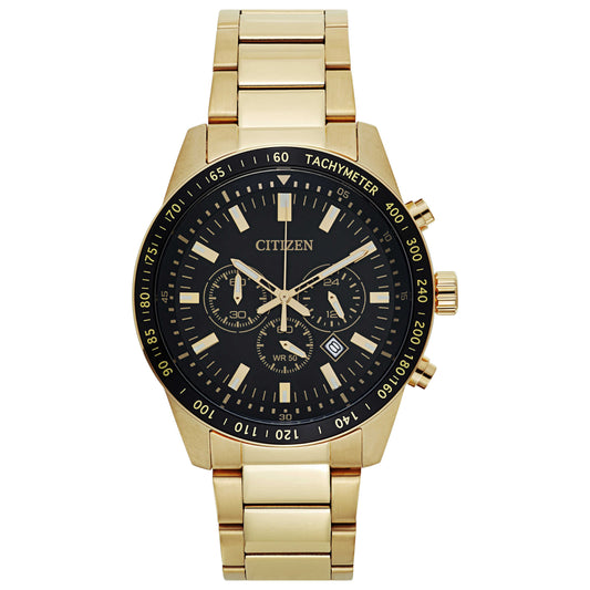 Front view of Citizen Urban Men's Japanese Quartz (Battery-Powered) Watch AN8072-58E