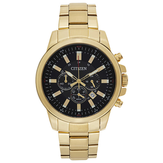 Front view of Citizen Urban Men's Japanese Quartz (Battery-Powered) Watch AN8082-54E