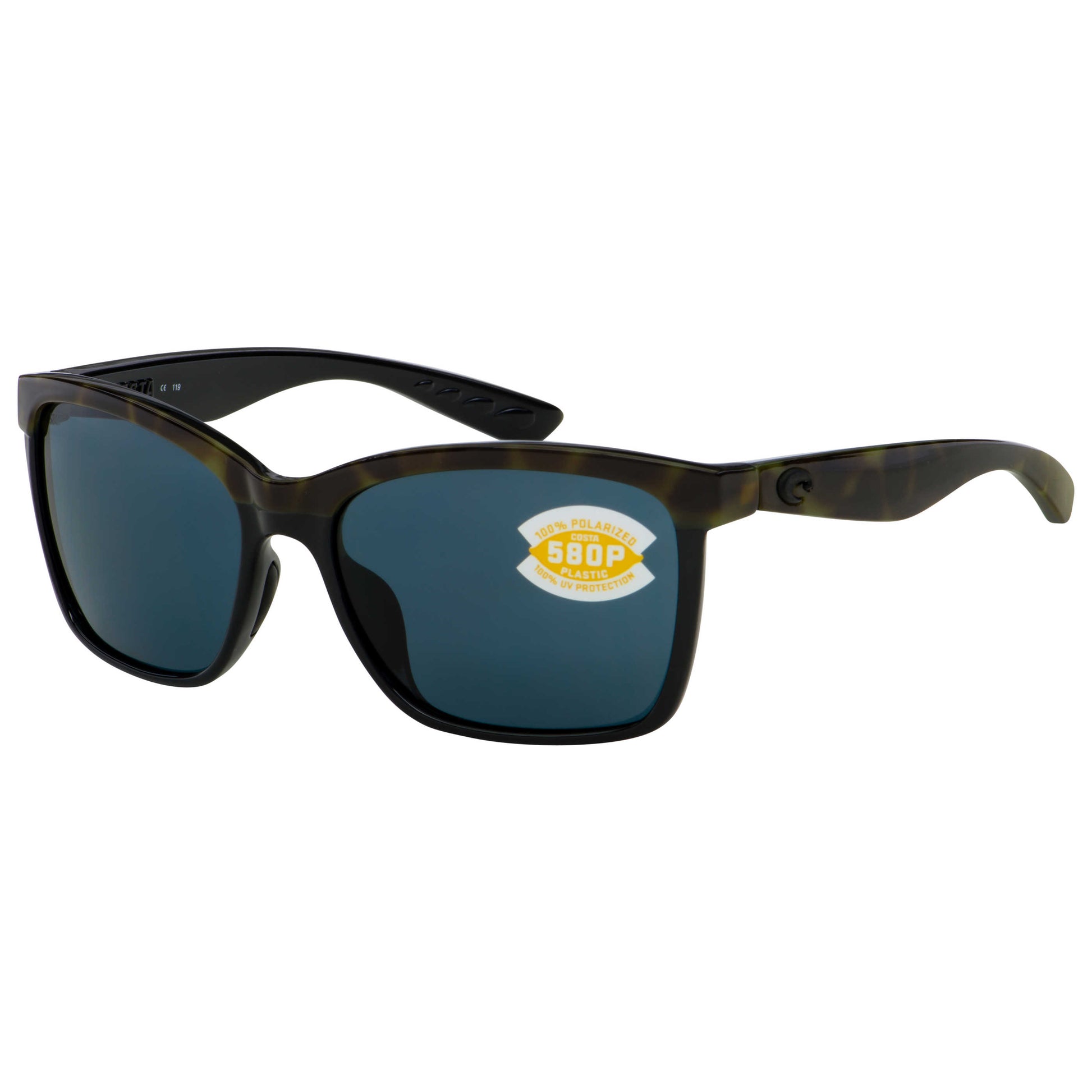Front view of Costa del Mar Anaa Women's Sunglasses ANA-109-OGP