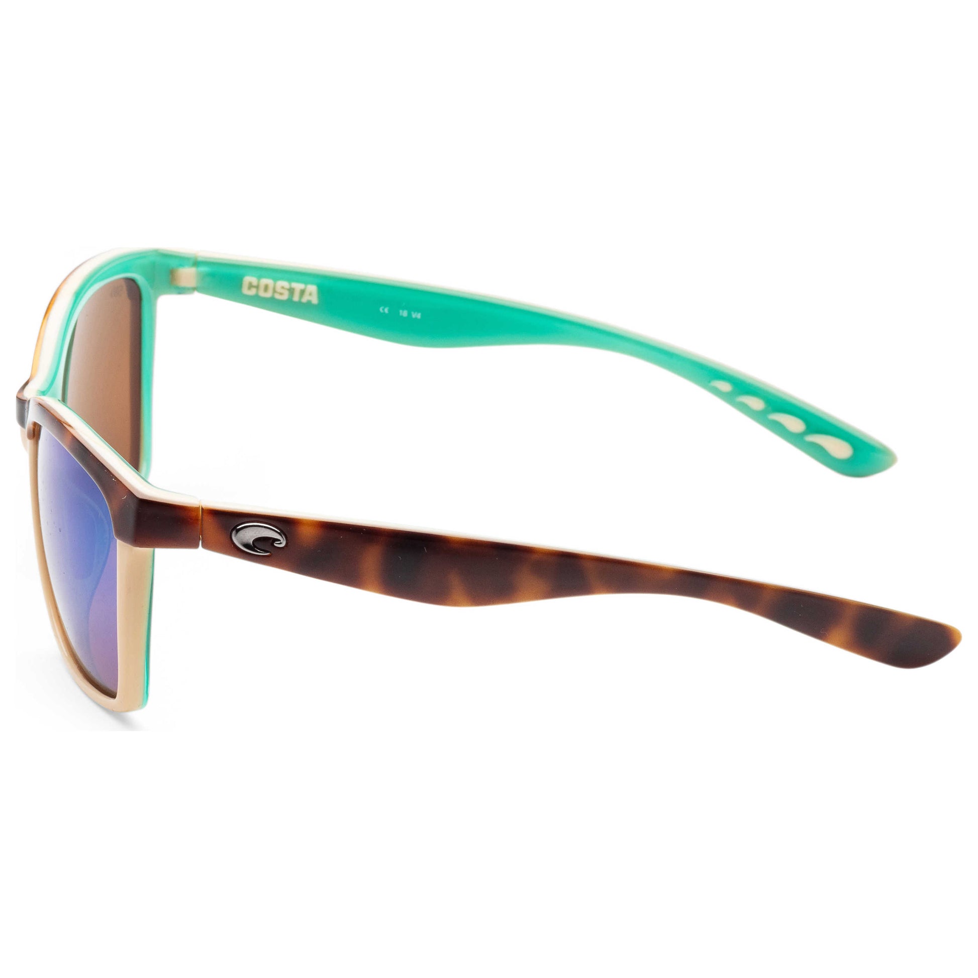 Left view of Costa del Mar Anaa Unisex Sunglasses ANA105OGMGLP
