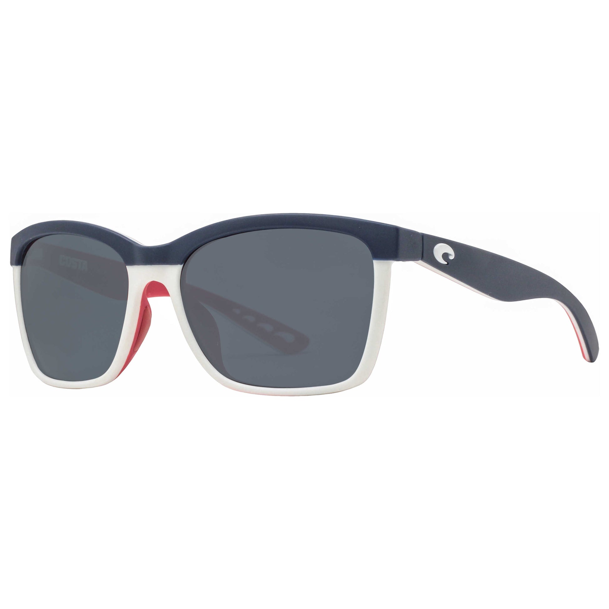 Front view of Costa del Mar Anaa Unisex Sunglasses ANA112OGP