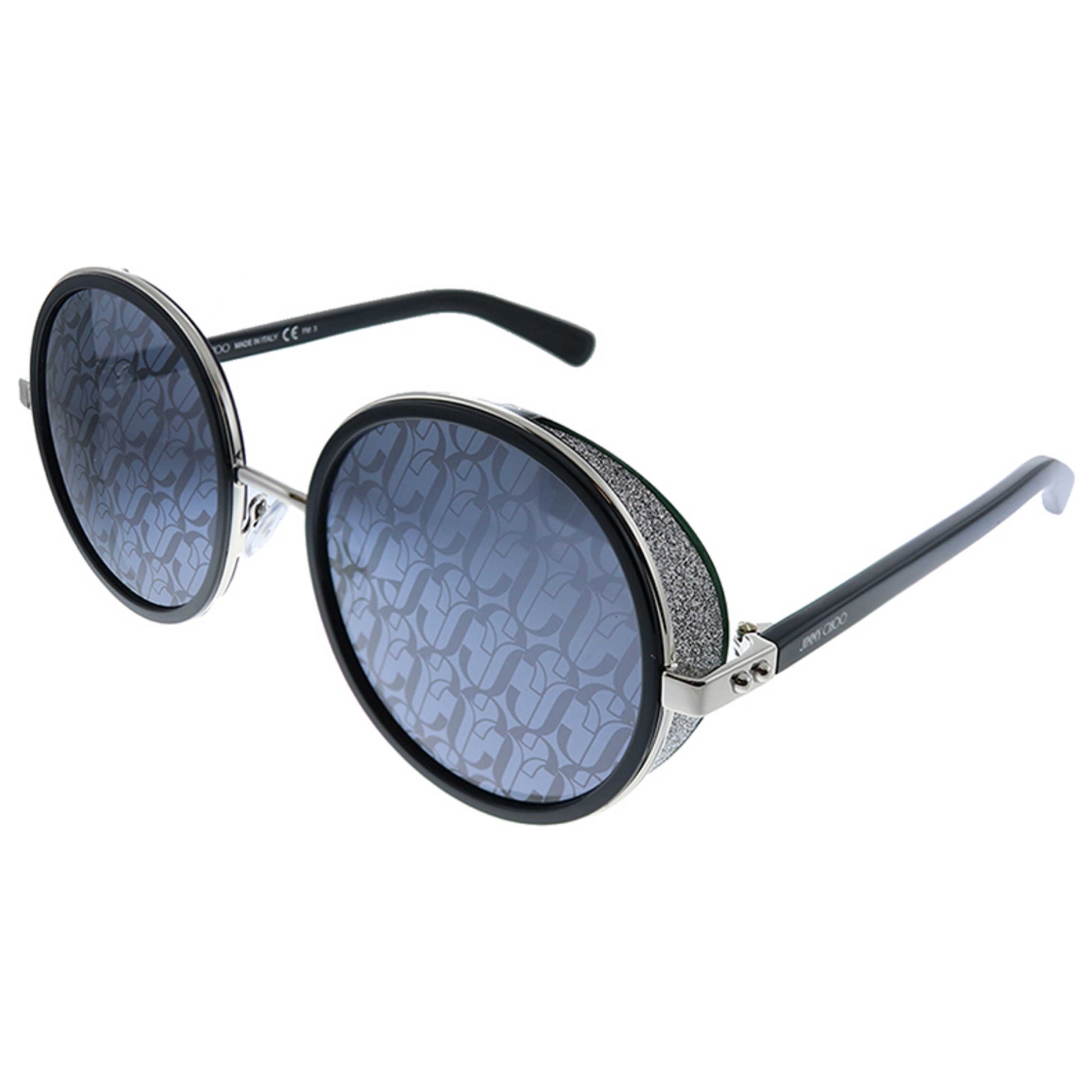 Front view of Jimmy Choo Andie Women's Sunglasses ANDIE-N-S-0BSC-54-21
