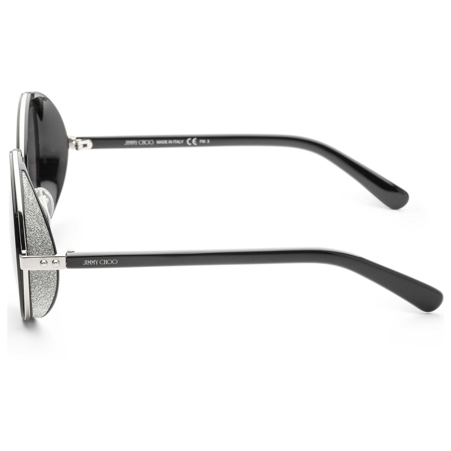 Jimmy Choo Andie Women's Sunglasses ANDIE-N-S-0BSC-54-21 - Image #3