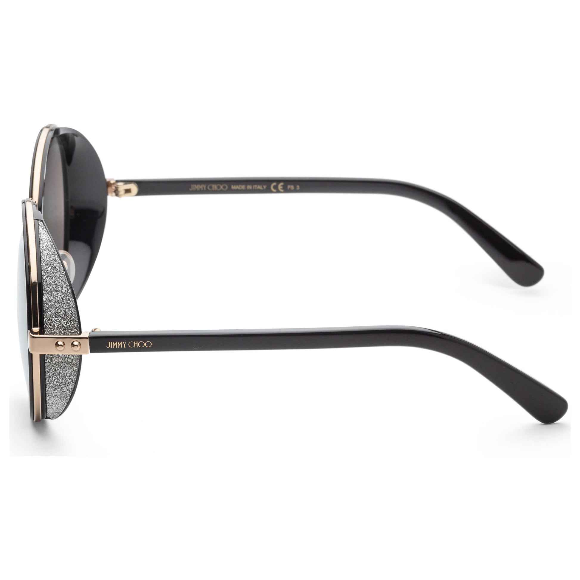Left view of Jimmy Choo Andie Women's Sunglasses ANDIES-0J7Q-M3
