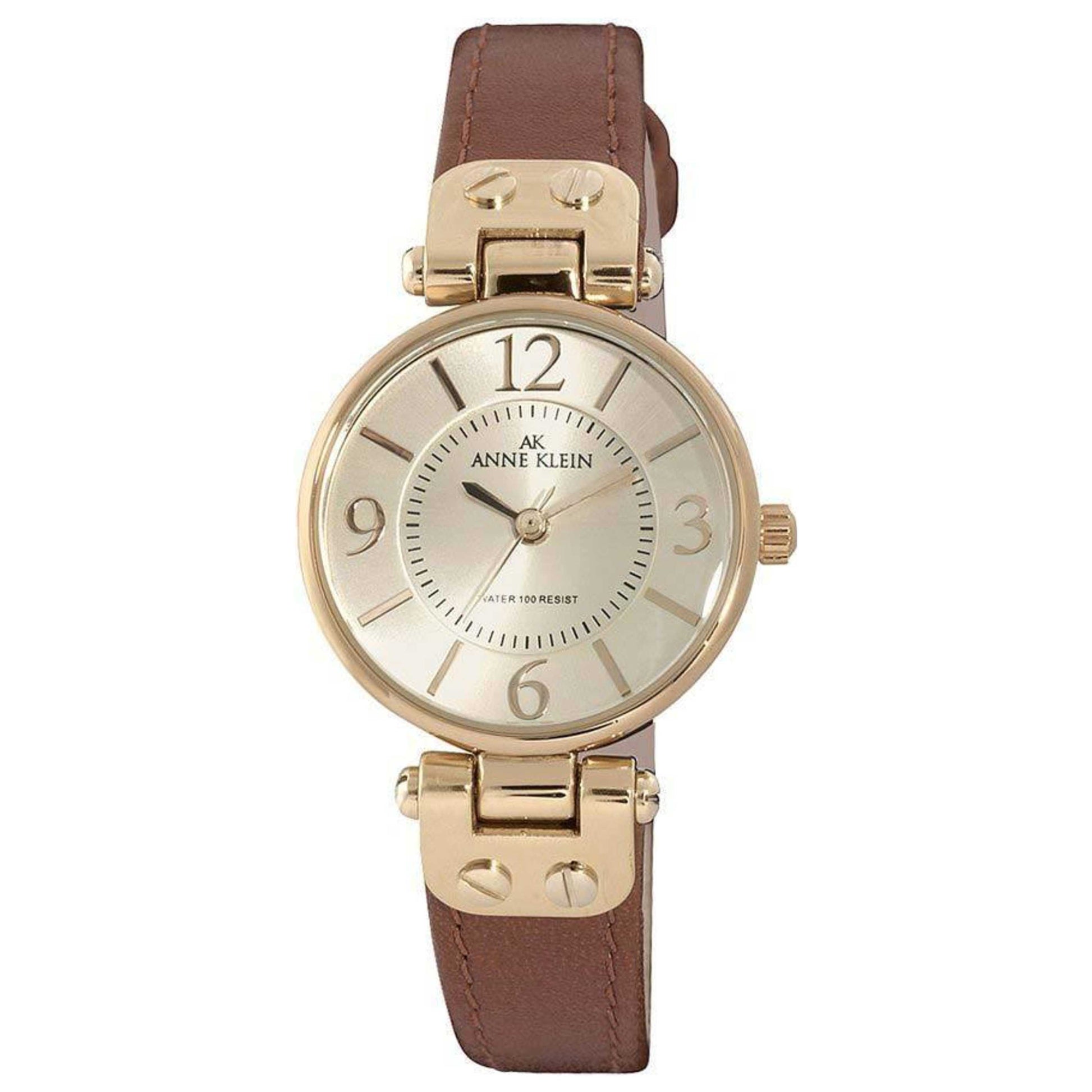 Front view of Anne Klein Casual Women's Japanese Quartz (Battery-Powered) Watch ANNE-KLEIN-10-9442CHHY