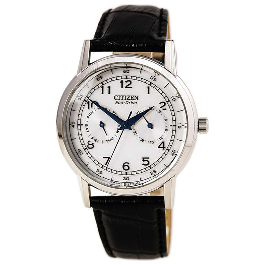 Front view of Citizen Eco-Drive Men's Solar Powered Quartz Eco-Drive Watch AO9000-06B