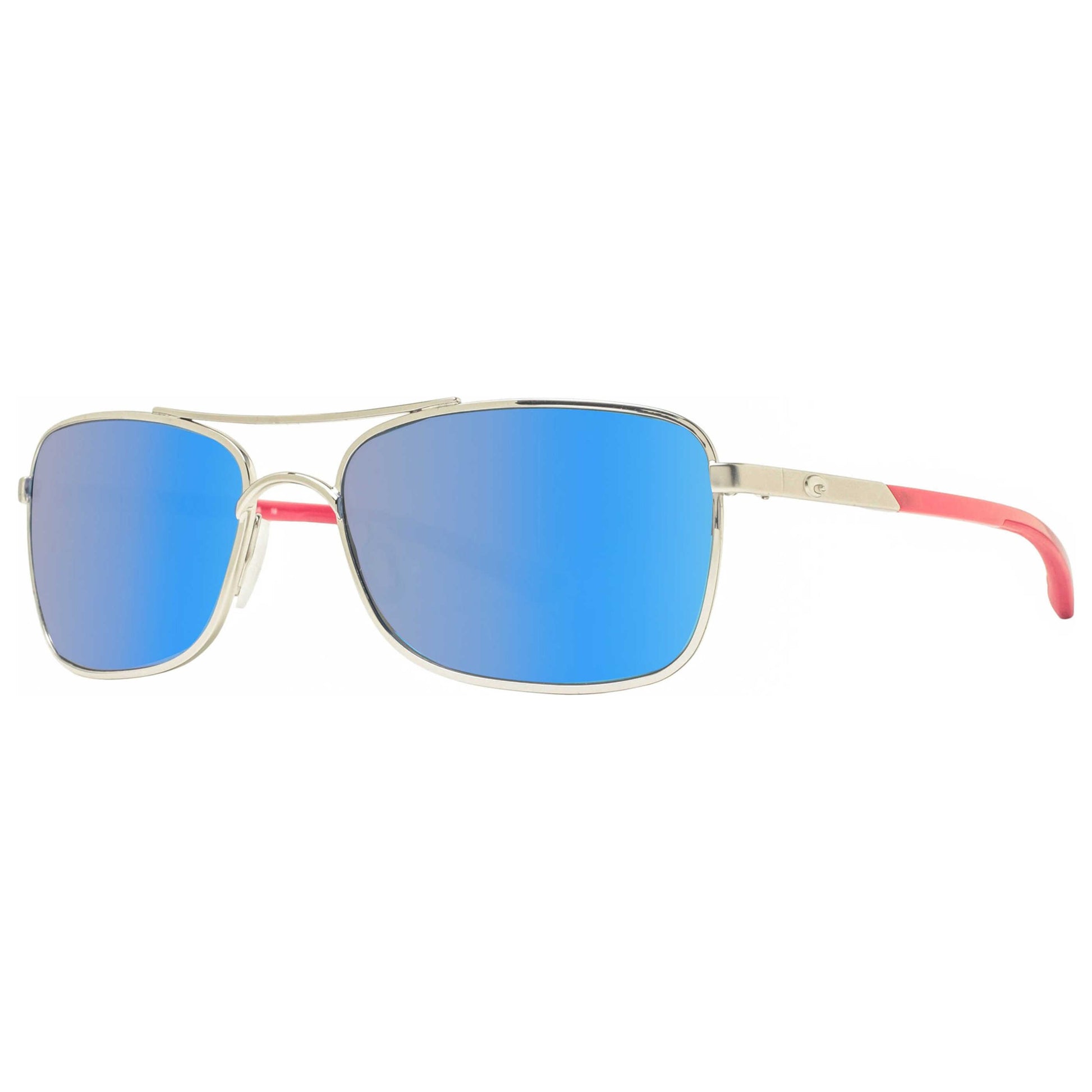 Front view of Costa del Mar Rectangular Unisex Sunglasses AP83OBMGLP