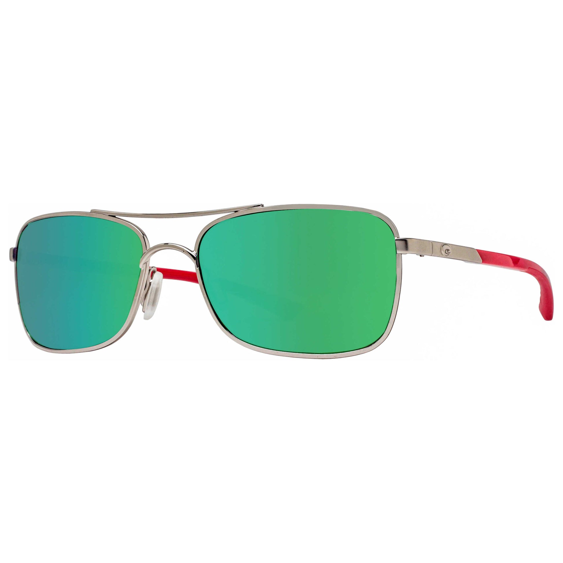 Front view of Costa del Mar Rectangular Unisex Sunglasses AP83OGMGLP