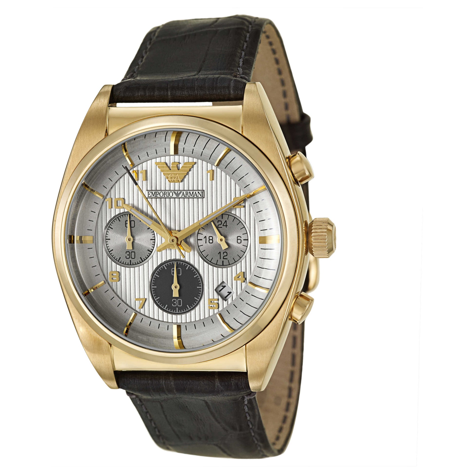 Front view of Emporio Armani Classic Men's Quartz Watch AR0372
