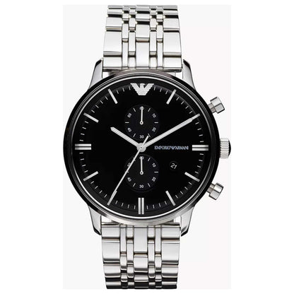 Front view of Emporio Armani Classic Men's Quartz Watch AR0389